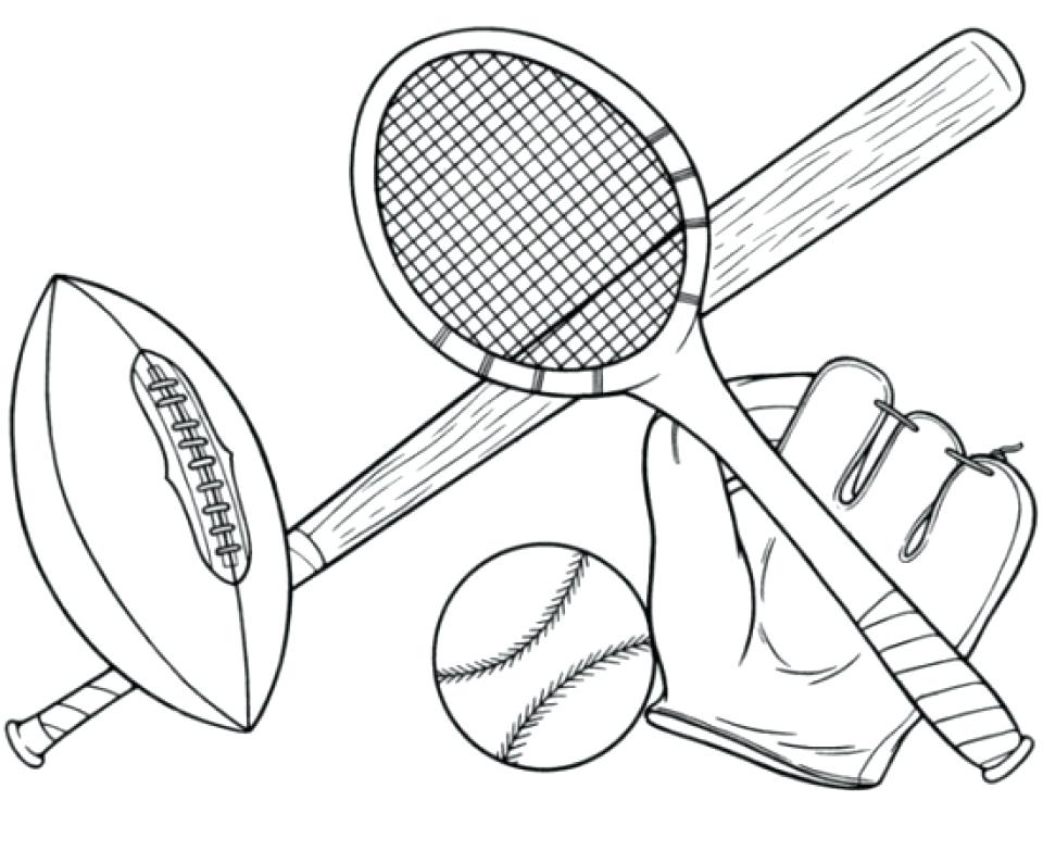 Sports Coloring Pages Printable Sport Coloring Pages Free 960x783 Sports Coloring Pages Printable Sport Coloring Pages Free