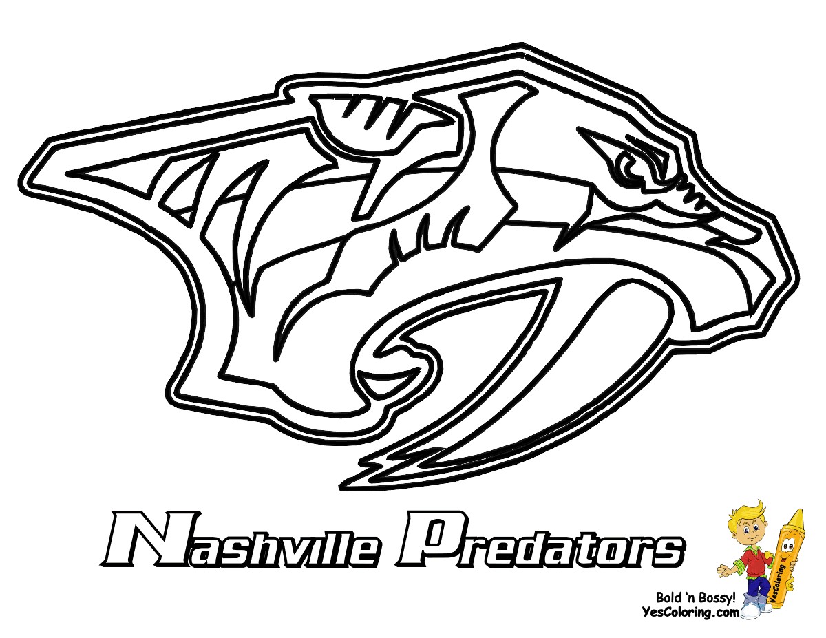 Sports Logo Coloring Pages at GetColorings.com | Free printable ...