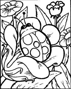 Spring Coloring Pages For Adults