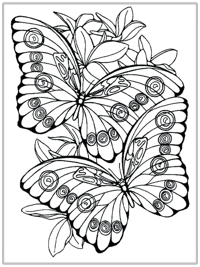 768x1024 Coloring Spring Pages For Adults New