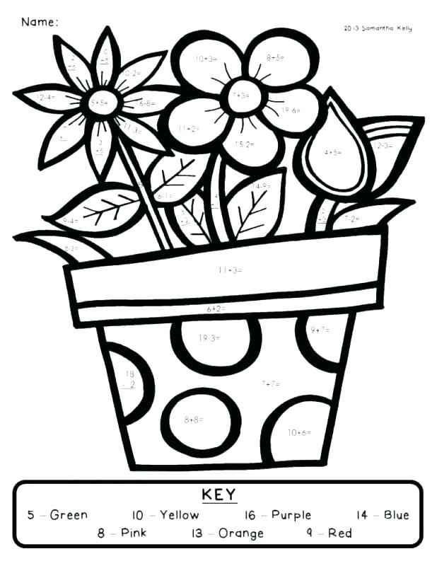618x800 Spring Coloring Sheets For First Grade Coloring
