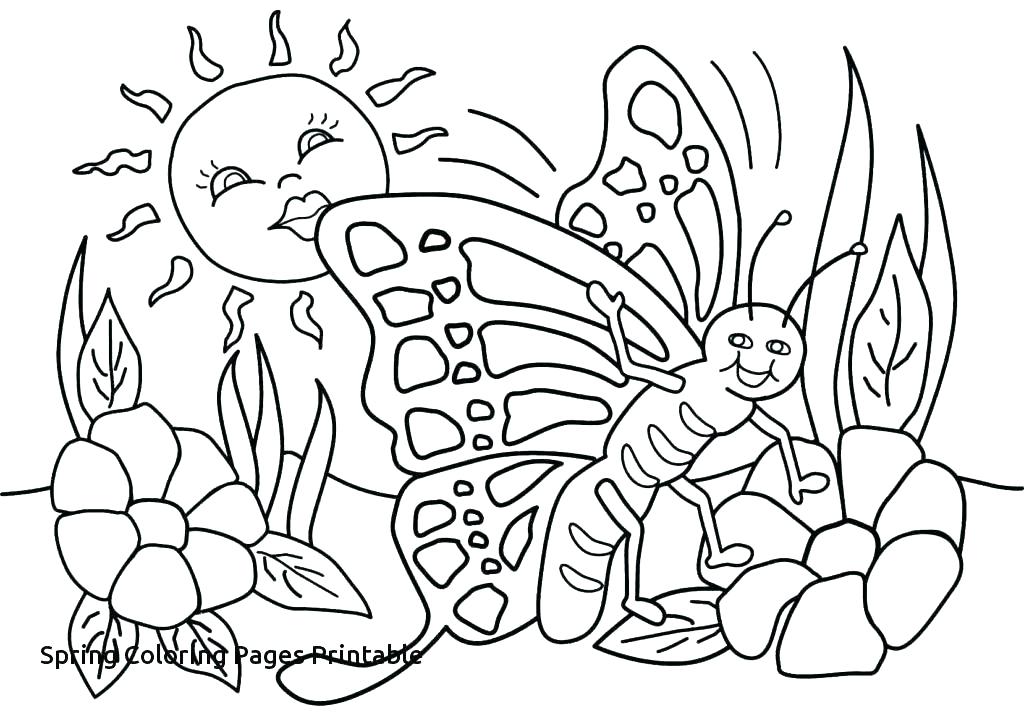 Springtime Coloring Pages Spring Coloring Pages For Preschoolers 1024x712 Springtime Coloring Pages Spring Coloring Pages For Preschoolers