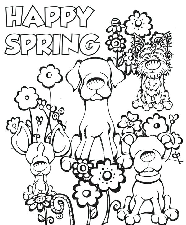 Spring Things Coloring Page Best Spring Coloring Pages Ideas 600x725 Spring Things Coloring Page Best Spring Coloring Pages Ideas