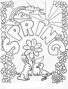 Spring Coloring Pages For Middle School Animal 236x308 Spring Coloring Pages For Middle School Animal