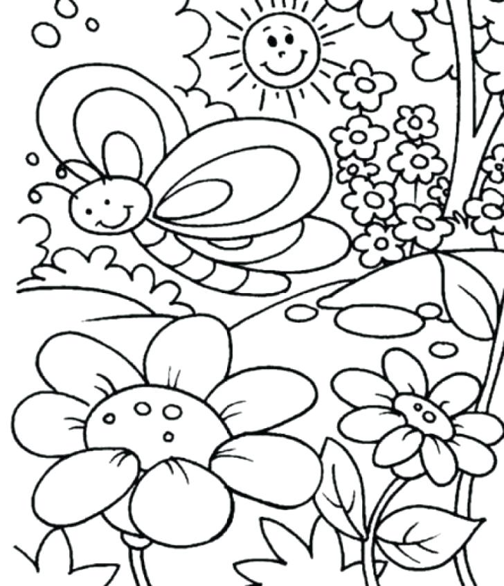 Preschool Spring Coloring Pages Vintage Preschool Spring Coloring 728x846 Preschool Spring Coloring Pages Vintage Preschool Spring Coloring