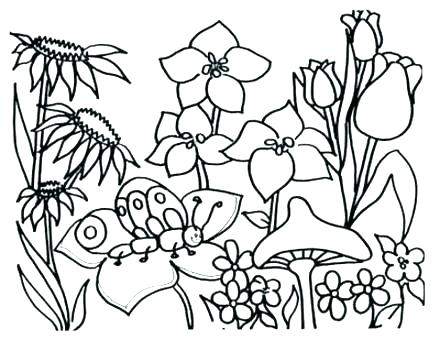 Spring Coloring Pages Preschool Welcome Spring Coloring Page 440x340 Spring Coloring Pages Preschool Welcome Spring Coloring Page