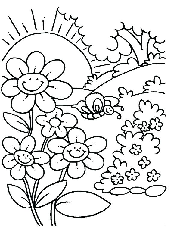 Spring Coloring Pages Spring Coloring Pages Oriental Trading 588x780 Spring Coloring Pages Spring Coloring Pages Oriental Trading