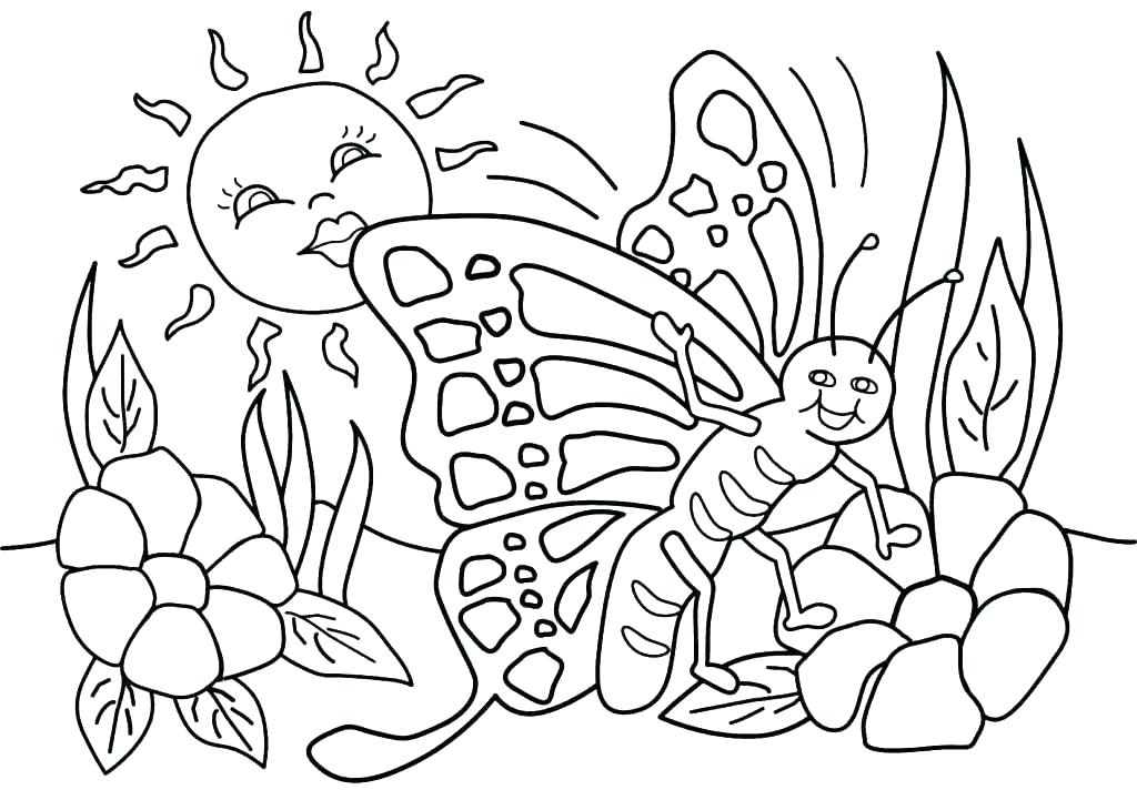 Free Spring Coloring Pages Spring Coloring Pages Ideas Free Spring 1024x712 Free Spring Coloring Pages Spring Coloring Pages Ideas Free Spring