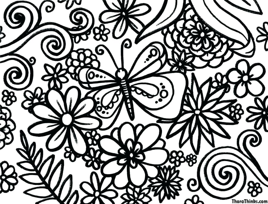 Spring Flowers Coloring Page Spring Flowers Coloring Pages Kids 900x684 Spring Flowers Coloring Page Spring Flowers Coloring Pages Kids