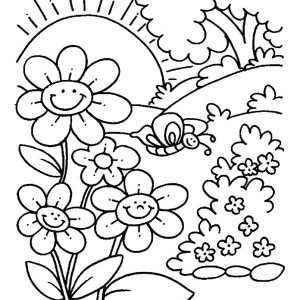 Type Of Spring Flower Spectacular Spring Flowers Coloring Pages 300x300 Type Of Spring Flower Spectacular Spring Flowers Coloring Pages