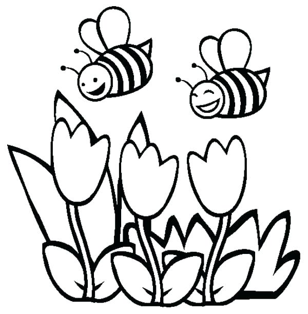 Spring Flowers Coloring Pages Printable at GetColorings.com | Free ...