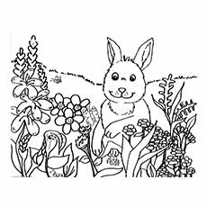 230x230 Top 35 Free Printable Spring Coloring Pages Online