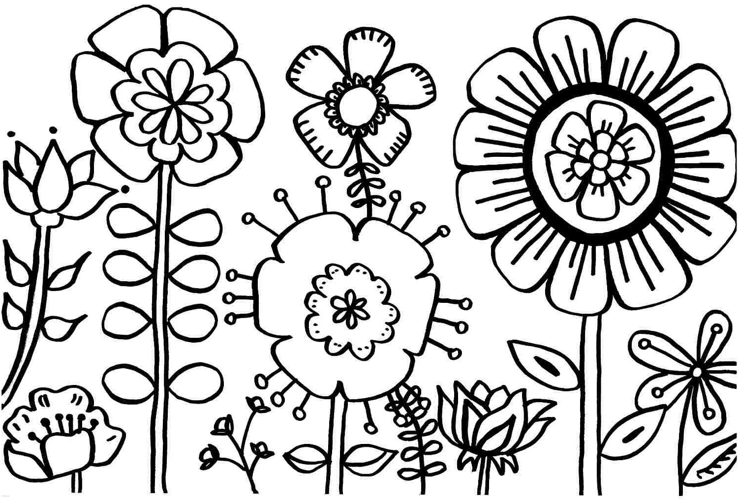 Perfect Spring Coloring Page 64 With Additional Seasonal Colouring 1500x1017 Perfect Spring Coloring Page 64 With Additional Seasonal Colouring