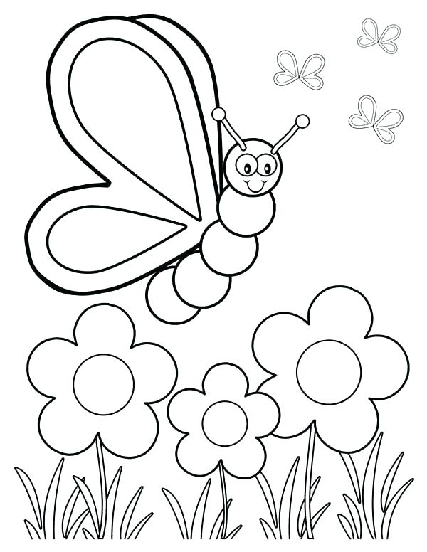 Spring Coloring Page Spring Coloring Pages For Preschoolers As 600x776 Spring Coloring Page Spring Coloring Pages For Preschoolers As