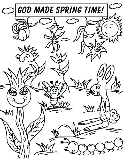 508x658 Spring Printable Coloring Pages Coloring Pages For Spring Spring