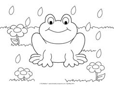 Spring Time Coloring Pages