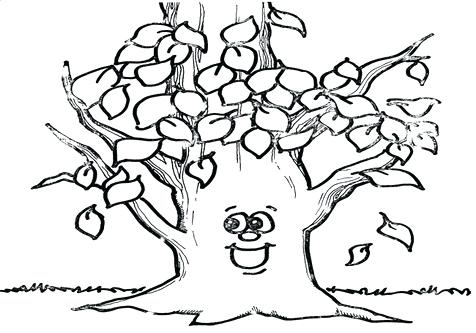 476x333 Bare Tree Coloring Page Together With Coloring Page Tree Coloring