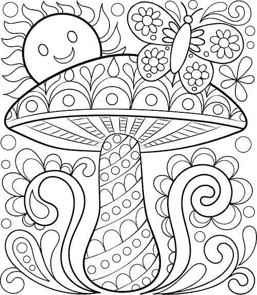 500x575 Best Of Printable Spring Coloring Pages For Sheets Kindergarten