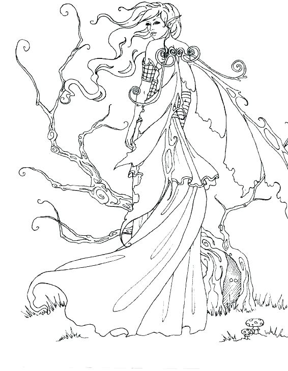566x730 Amy Brown Coloring Pages Artist Brown Fairy Myth Mythical Mystical