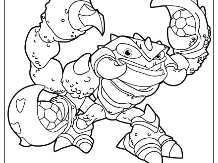 440x330 Skylanders Coloring Pages Spyro