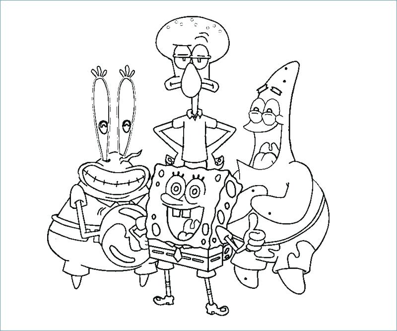 Squidward Coloring Pages at GetColorings.com | Free printable colorings ...