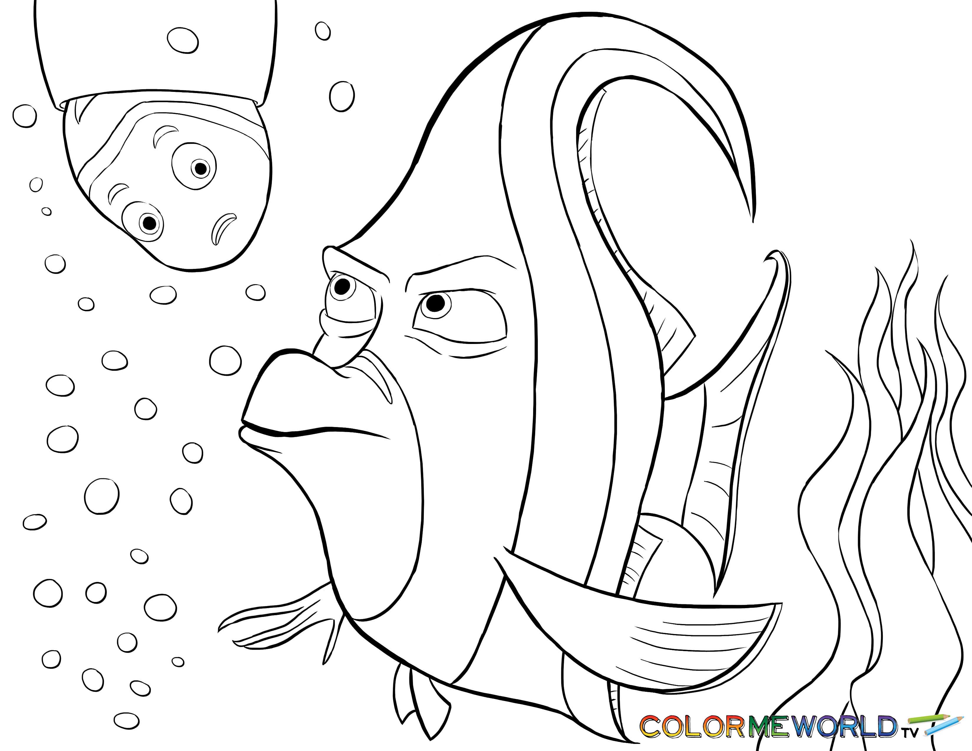 Finding Nemo Turtle Coloring Pages Page Image Clipart Images 3300x2550 Finding Nemo Turtle Coloring Pages Page Image Clipart Images