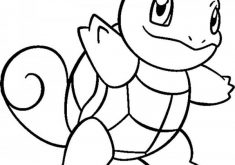 235x165 Perfect Ideas Squirtle Coloring Page Pokemon Squirtle Drawing 5