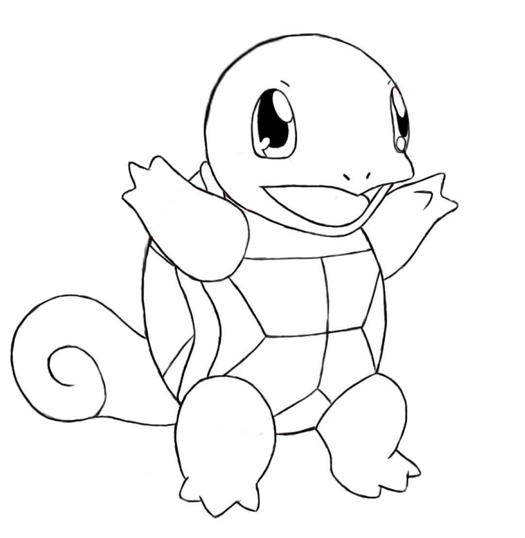 1080x1107 Httpcolorings.cosquirtle Coloring Pages