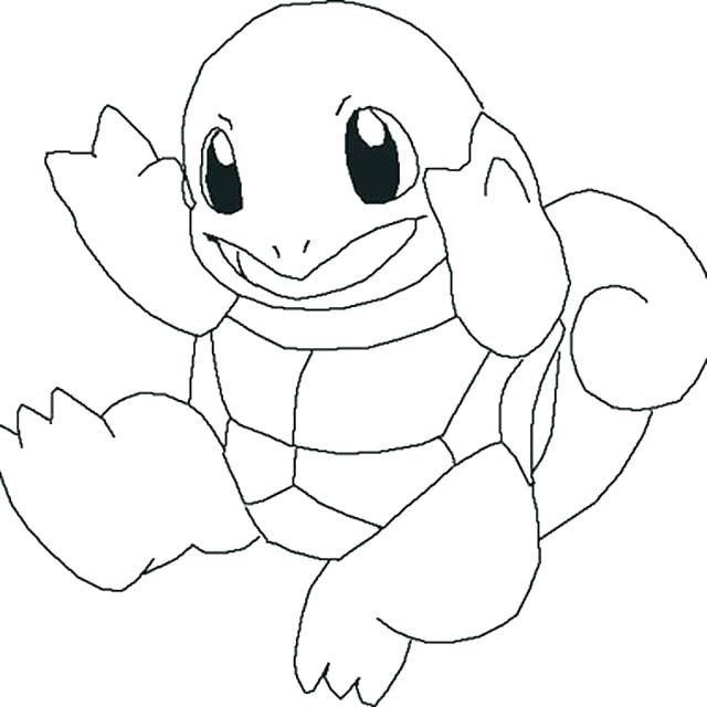 640x640 Squirtle Coloring Pages Impair.co