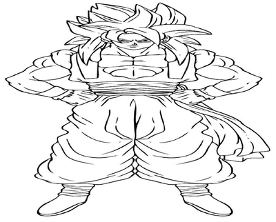 Just Goku Coloring Page Of Ssgss Best Site 400x322 Just Goku Coloring Page Of Ssgss Best Site