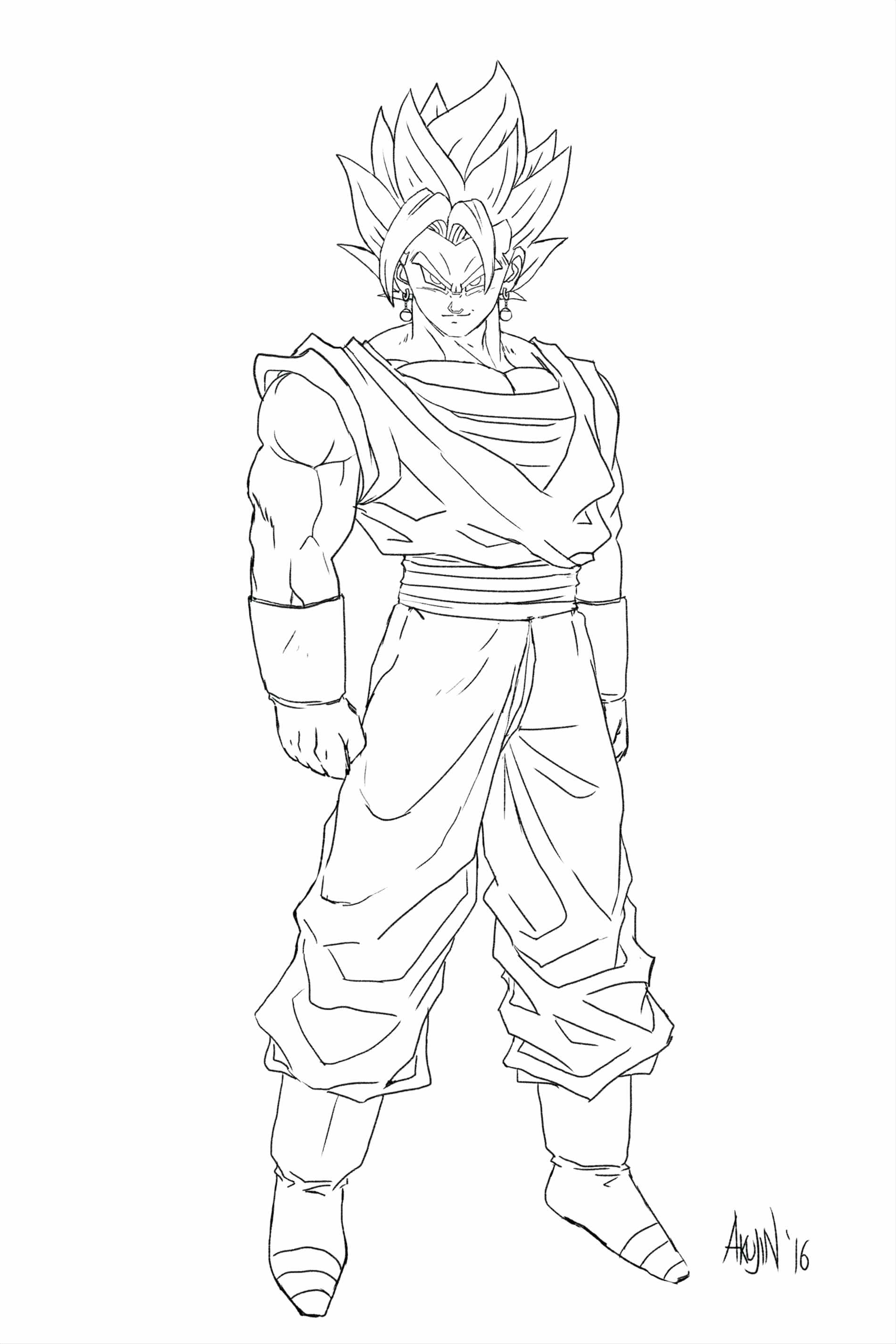 Coloring Pages Of Super Saiyan Goku Copy Coloring Goku Super 1900x2850 Coloring Pages Of Super Saiyan Goku Copy Coloring Goku Super