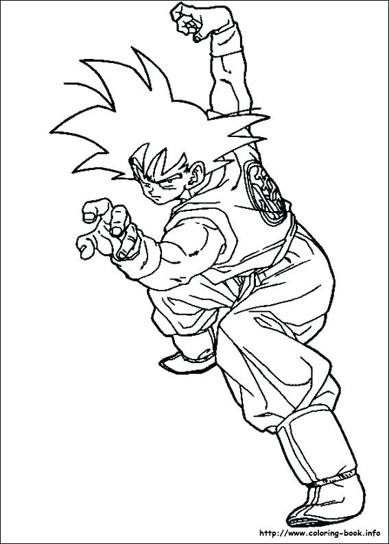 Goku Coloring Page Coloring Page Son Coloring Pages Located 567x794 Goku Coloring Page Coloring Page Son Coloring Pages Located