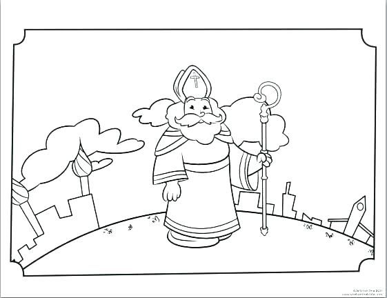 St Bernard Dog Coloring Pages Saint Page Saints Bible For Kids 561x432 St Bernard Dog Coloring Pages Saint Page Saints Bible For Kids