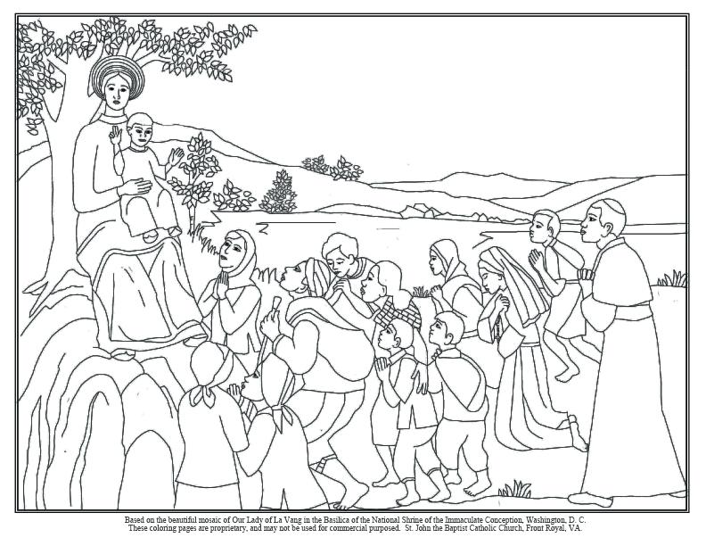 792x612 St Francis Of Assisi Coloring Page Our Lady Coloring Page Francis