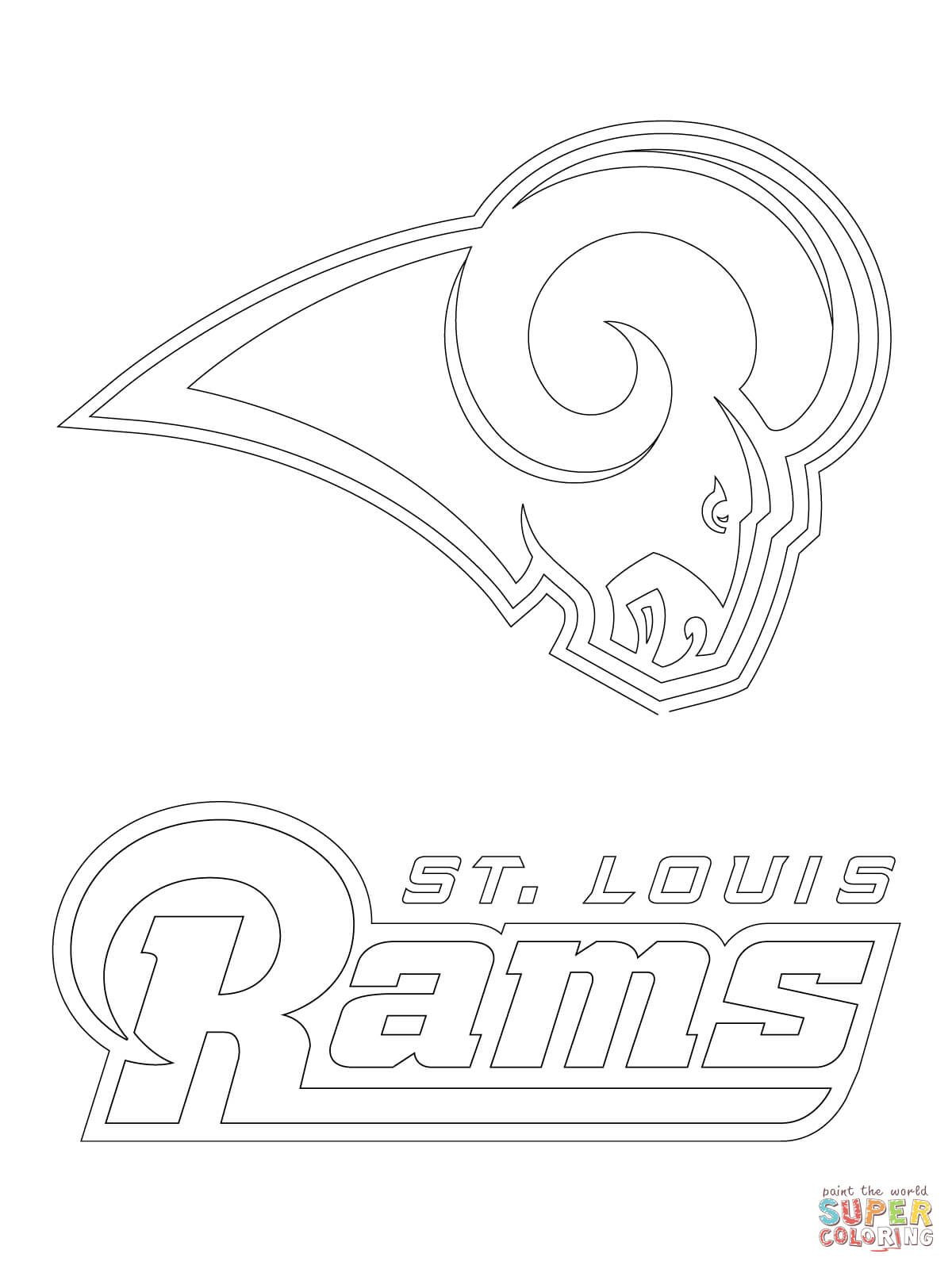 1200x1600 Click The St Louis Rams Logo Coloring Pages Page Free Printable 16