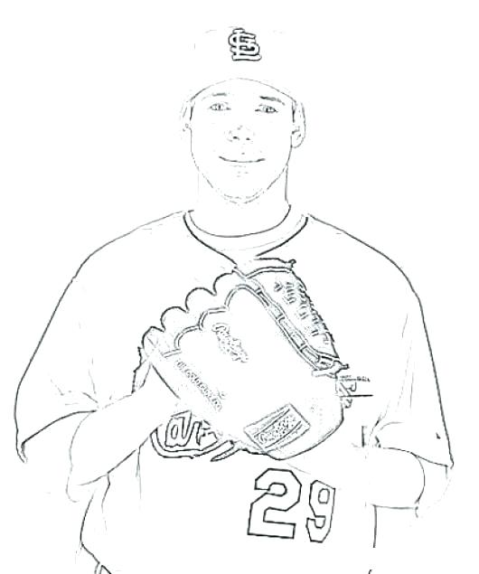 530x635 This Is St Cardinals Coloring Pages Images Carpenter Coloring This
