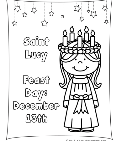 386x450 Saint Lucy Printables Packet