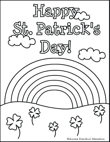 St Patrick's Day Coloring Pages Pdf 386x500 St Patrick's Day Coloring Pages Pdf