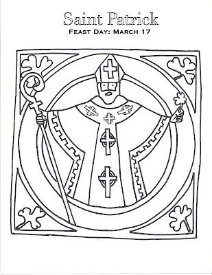 St Patrick Coloring Page. Isn'T It Adorable Saint Patrick's Day 309x400 St Patrick Coloring Page. Isn'T It Adorable Saint Patrick's Day