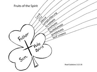 St Patrick Religious Coloring Pages Fruit Of The Spirit Coloring 320x240 St Patrick Religious Coloring Pages Fruit Of The Spirit Coloring