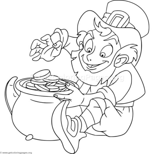 St Patrick Coloring Pages Religious 520x520 St Patrick Coloring Pages Religious