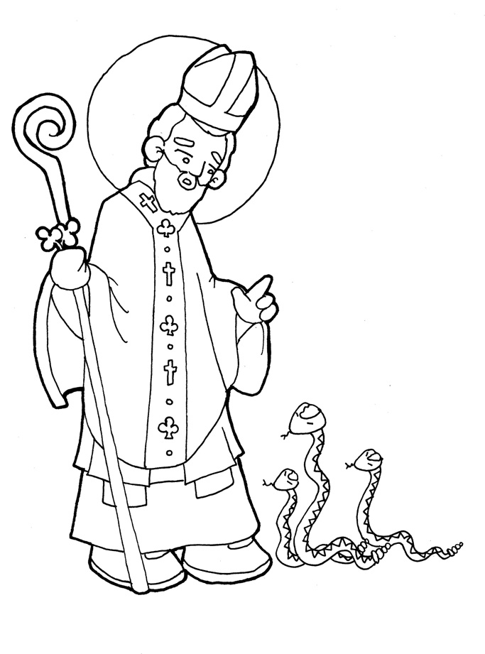 Download Perfect St Patrick Coloring Pages 683x921 Download Perfect St Patrick Coloring Pages