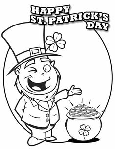 Leprechaun Coloring Page Coloring Page Love 235x304 Leprechaun Coloring Page Coloring Page Love