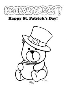 219x300 St. Patrick's Day Coloring Pages For Kids