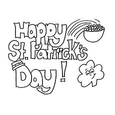 230x230 Top 25 Free Printable St. Patrick's Day Coloring Pages Online