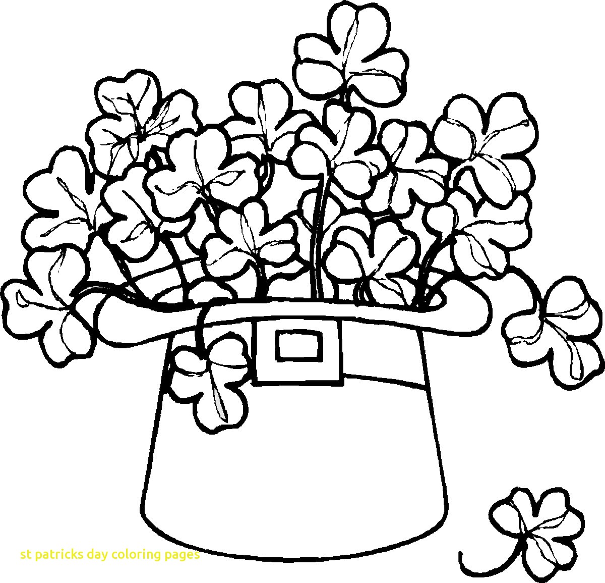 1200x1155 Printable St Patricks Day Coloring Pages