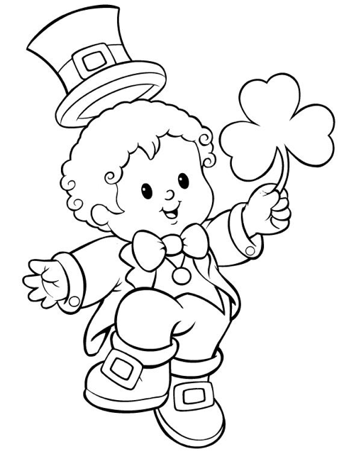 485x640 St Patrick's Day Coloring Page Amp Coloring Book