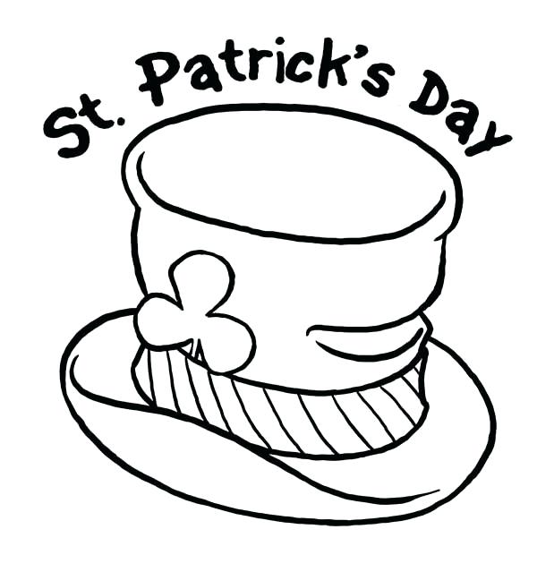 600x639 St Patrick Coloring Pages Saint Patrick Coloring Pages Printable