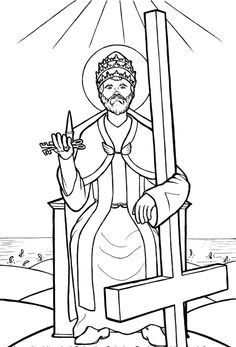 236x347 St Barbara Catholic Saint Coloring Page For Kids. Feast Day Is