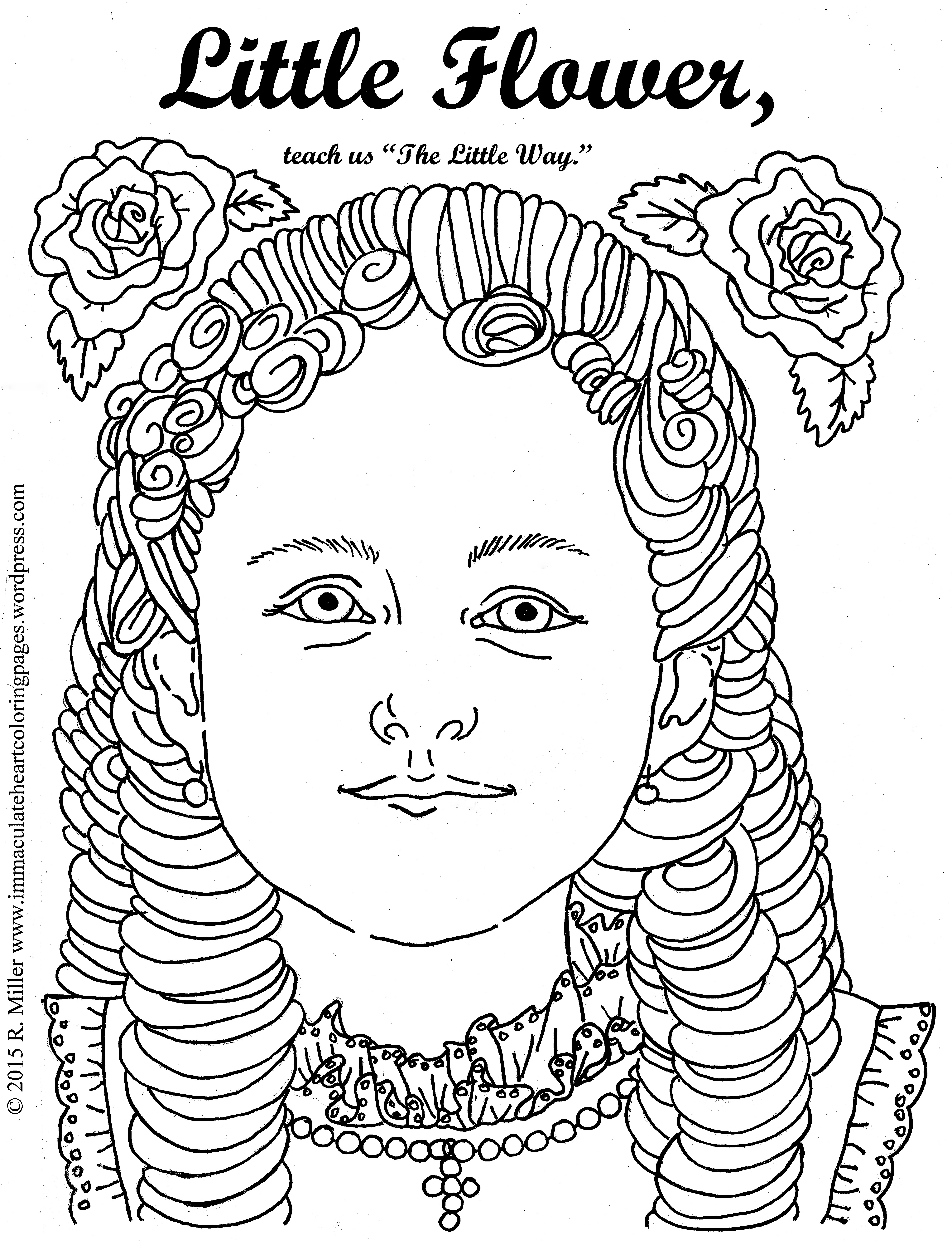 Catholic Homeschool Resources Immaculate Heart Coloring Pages 4958x6458 Catholic Homeschool Resources Immaculate Heart Coloring Pages